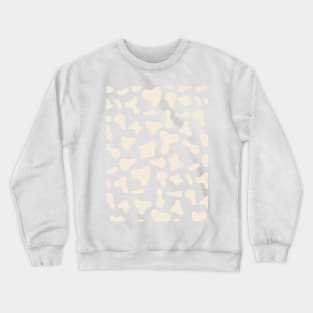 Milk Dairy Cow Print Pattern Crewneck Sweatshirt